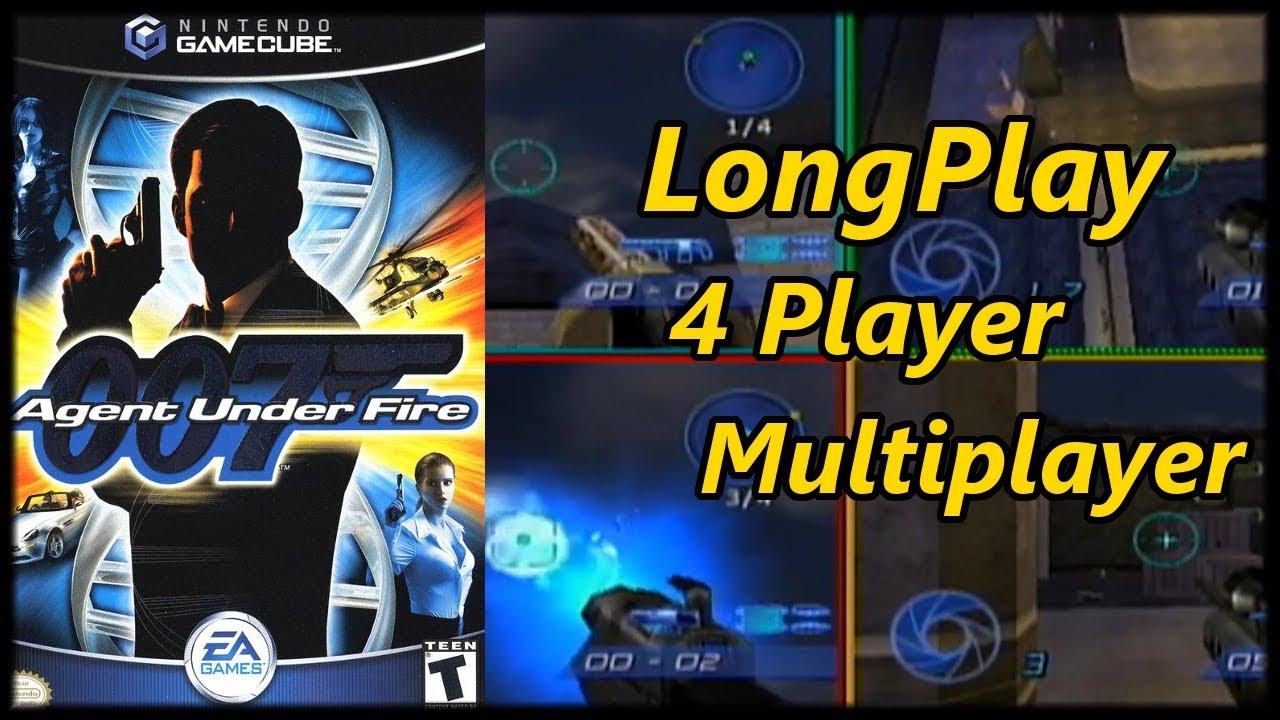 James Bond 007: Agent Under Fire - Longplay 4 Player Multiplayer (All Maps) (No Commentary)