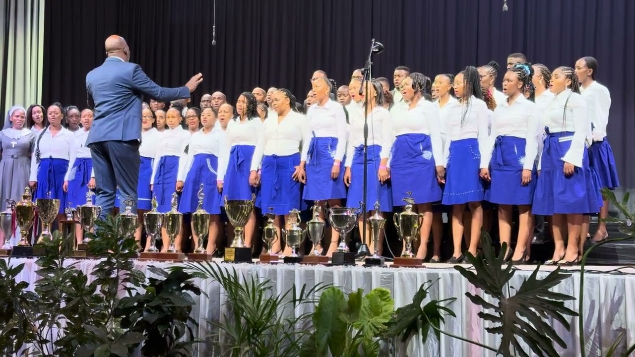 St. Conrad's Church (large) Choir's performance of 'Tlogelang Bobodu' by Duke Mashamaite,