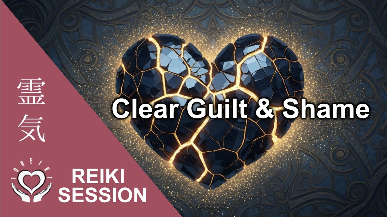 Reiki to Clear the Heart from Guilt & Shame | Energy Healing to Release Heavy Emotional Burdens