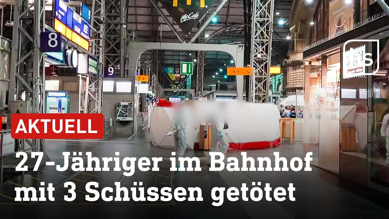 Mann im Frankfurter Hauptbahnhof erschossen - das ist bisher bekannt | hessenschau