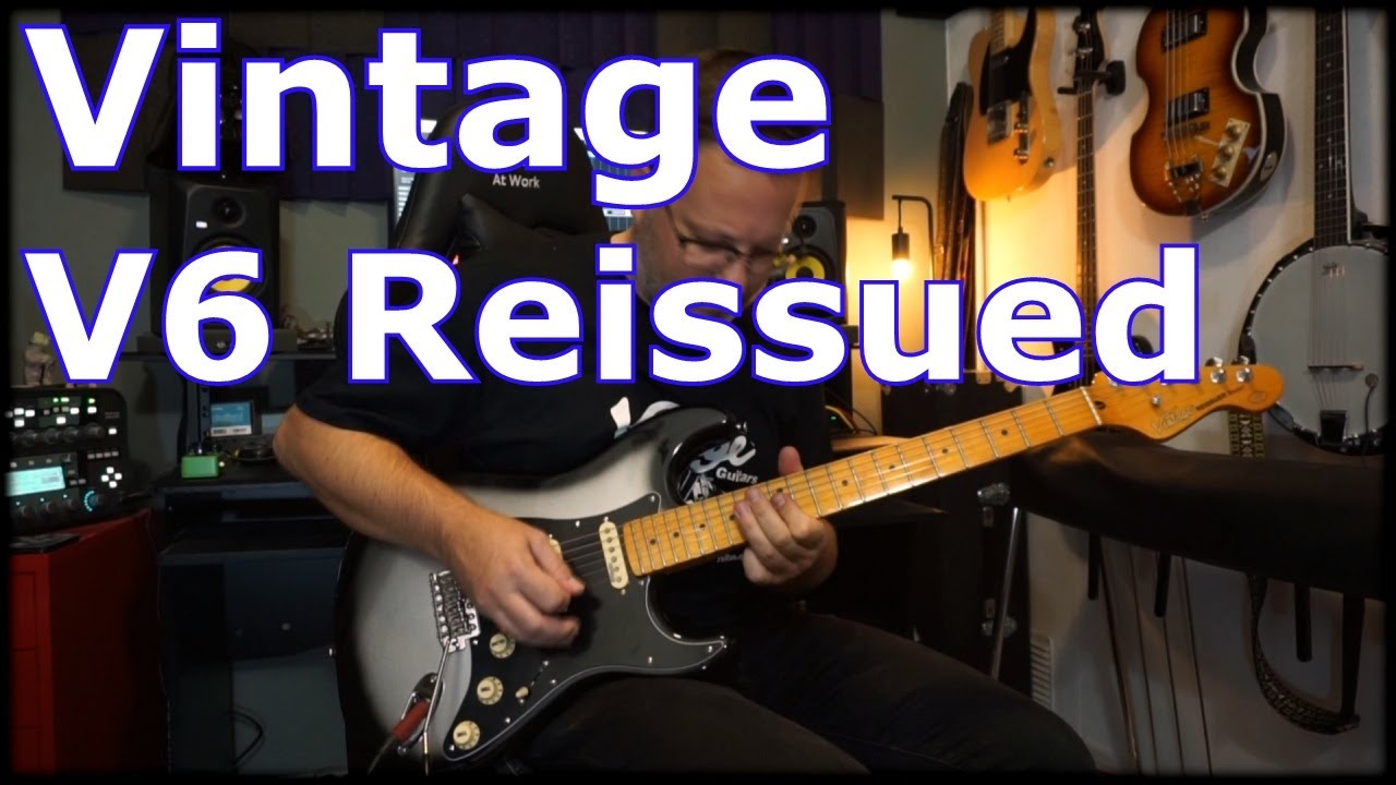Vintage V6 Reissued Silverburst