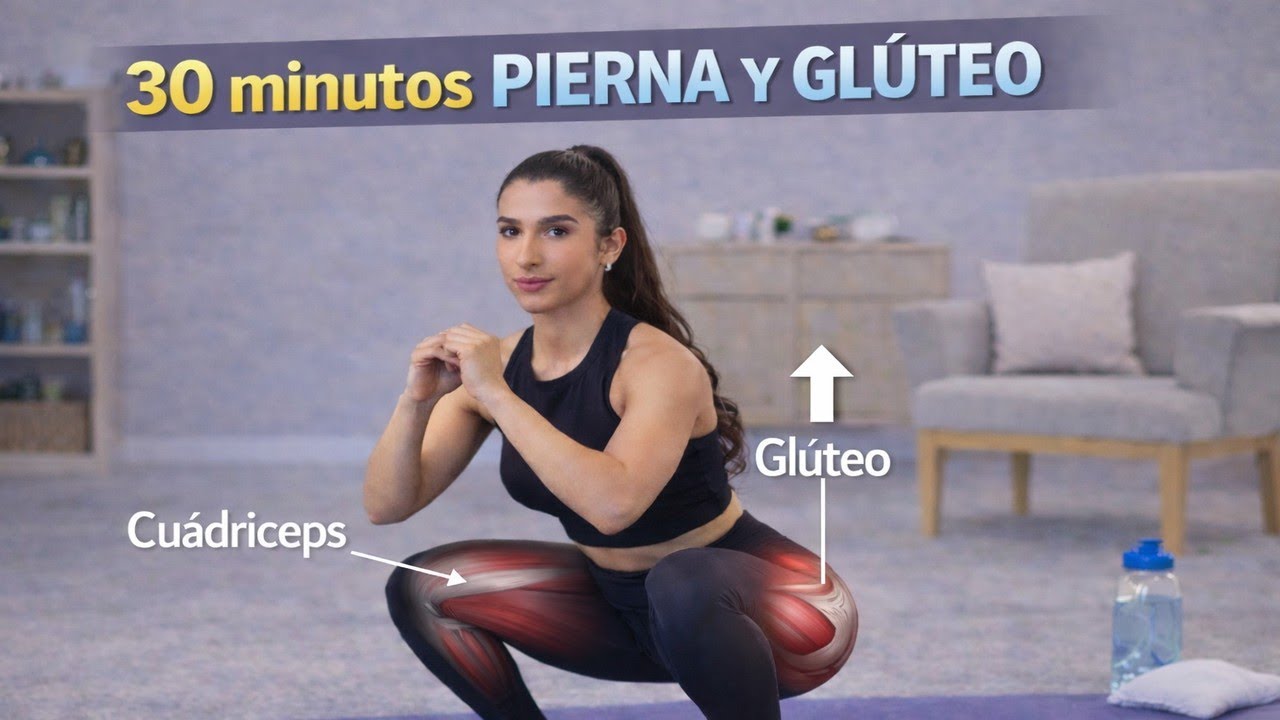 Entrenamiento de Piernas y Glúteos en Casa
