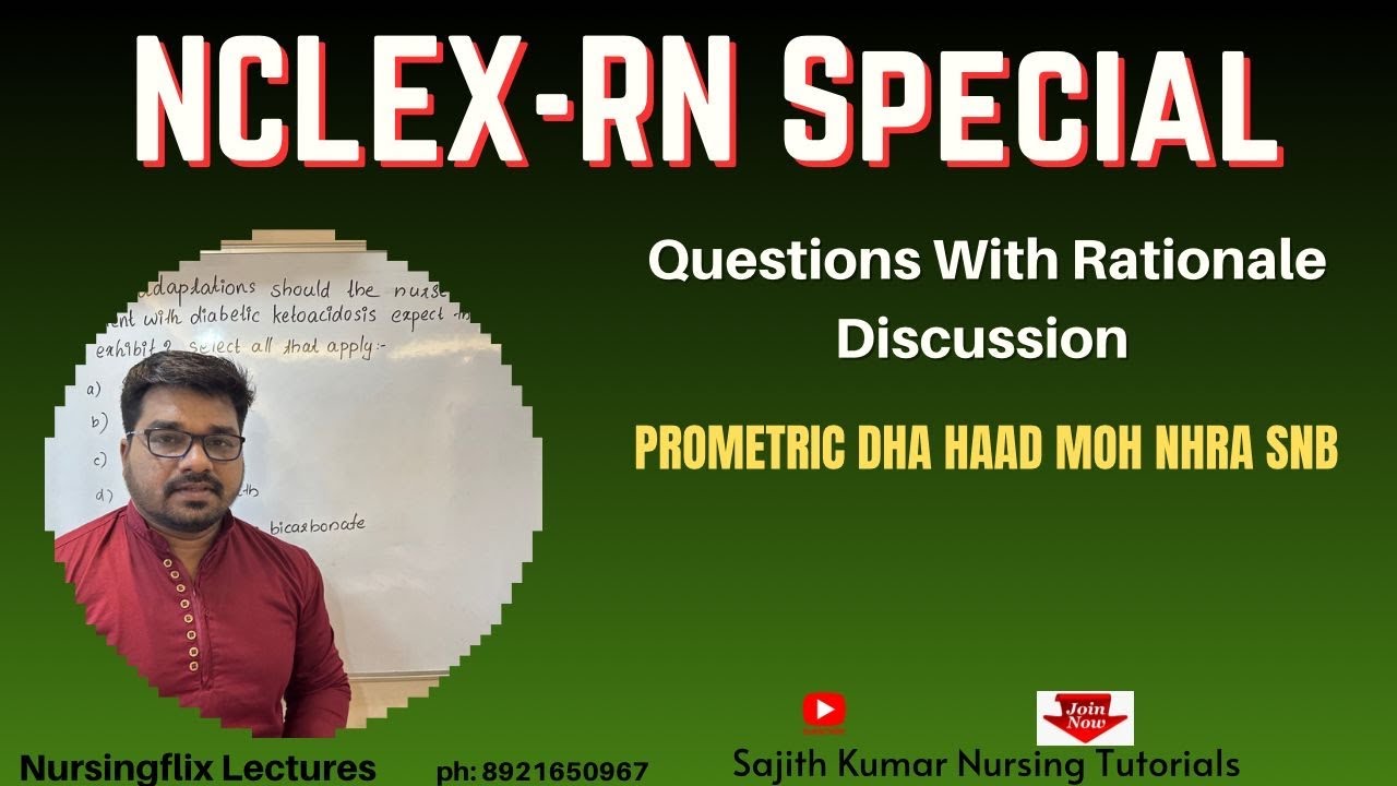 NCLEX-RN Special Questions With Rationale Discussion l SATA Questions