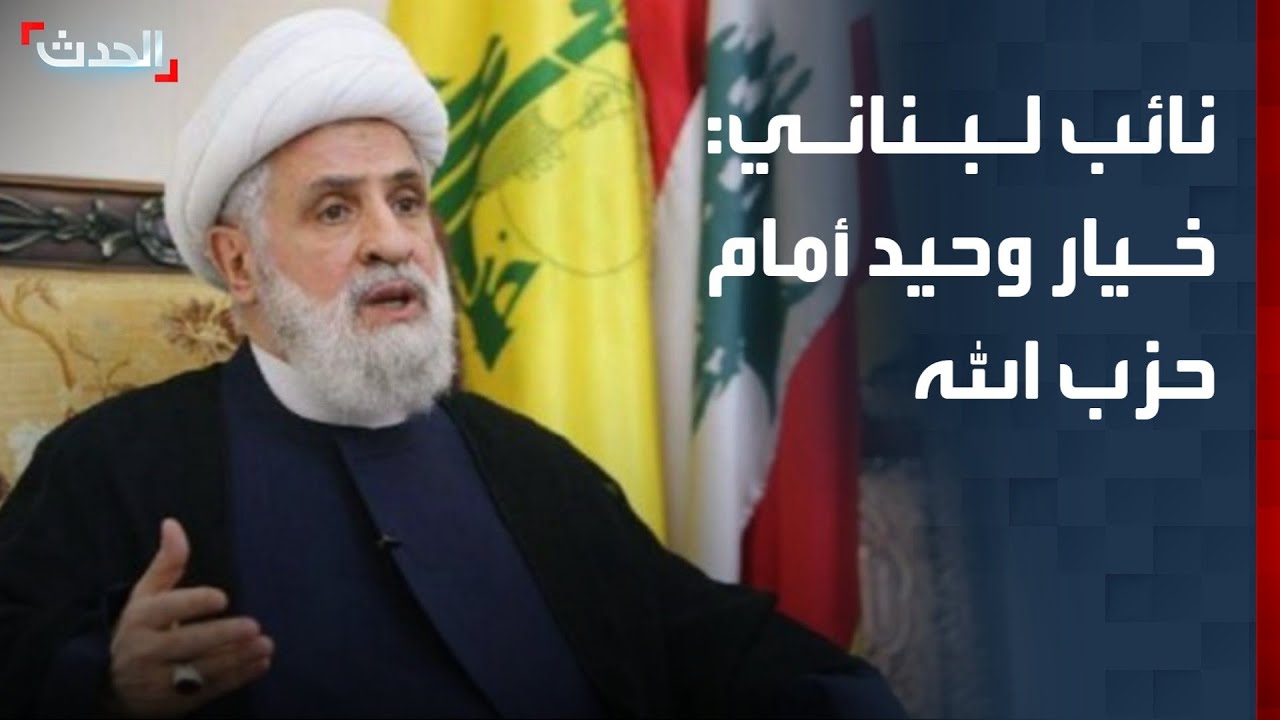 نائب لبناني: لا خيار أمام حزب الله سوى تسليم سلاحه للجيش
