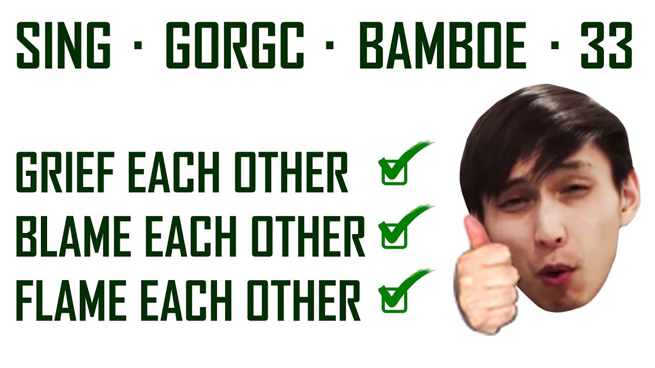 SING GORGC BAMBOE NETA THINGS (SingSing Dota 2 Highlights #1071)