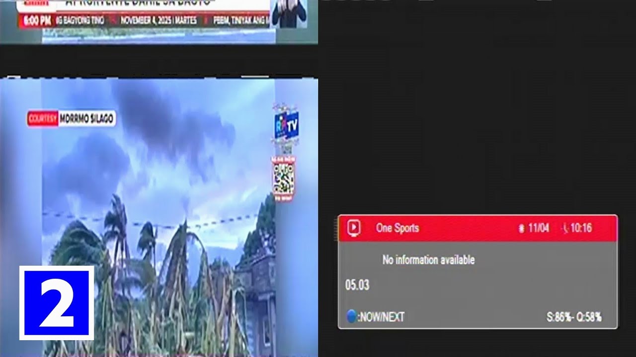 RPTV freeze frame, switch to Cignal feed - DXCO-TV 29 (Analog) (November 4, 2025)