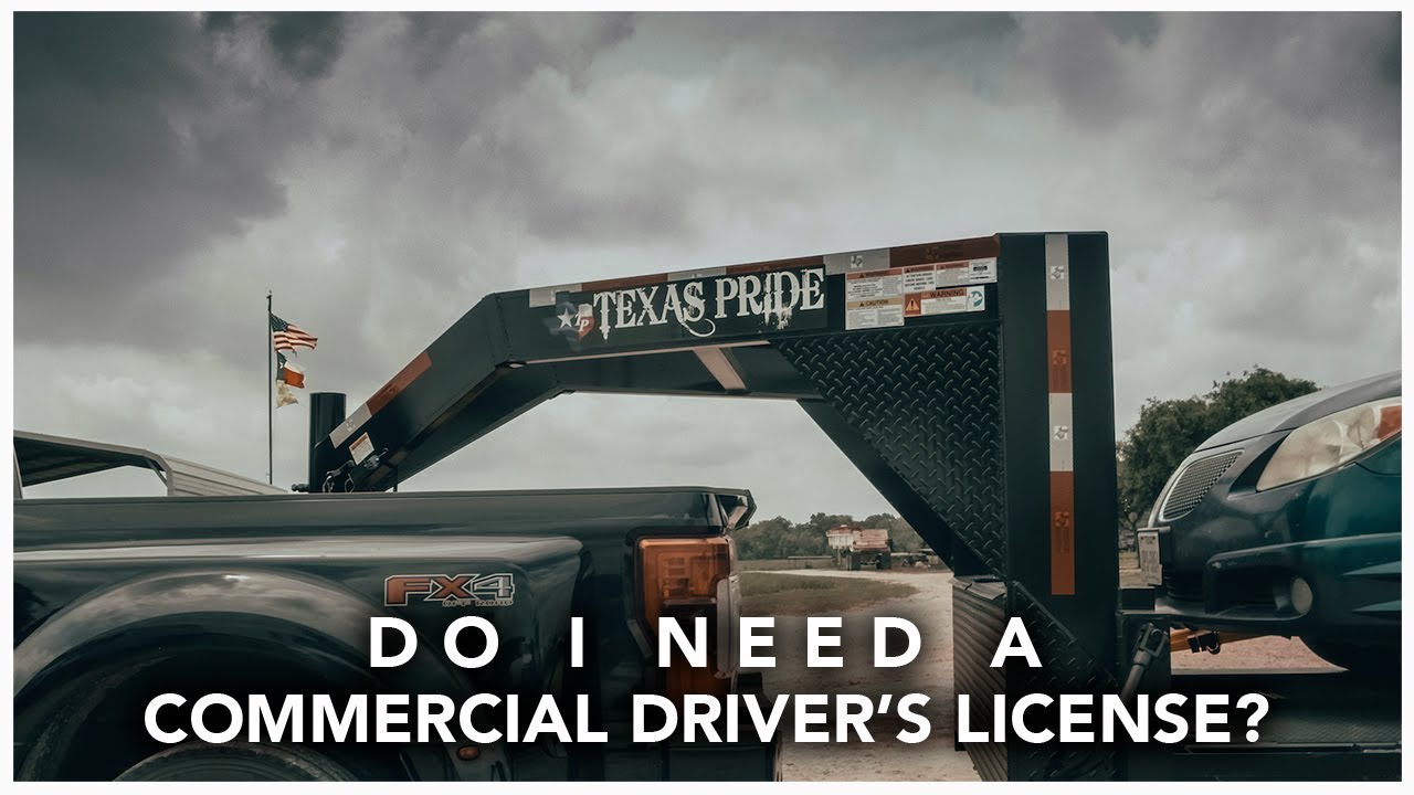Do I need a #CDL? Find out if you need a commercial drivers license for your #Truck & #Trailer.