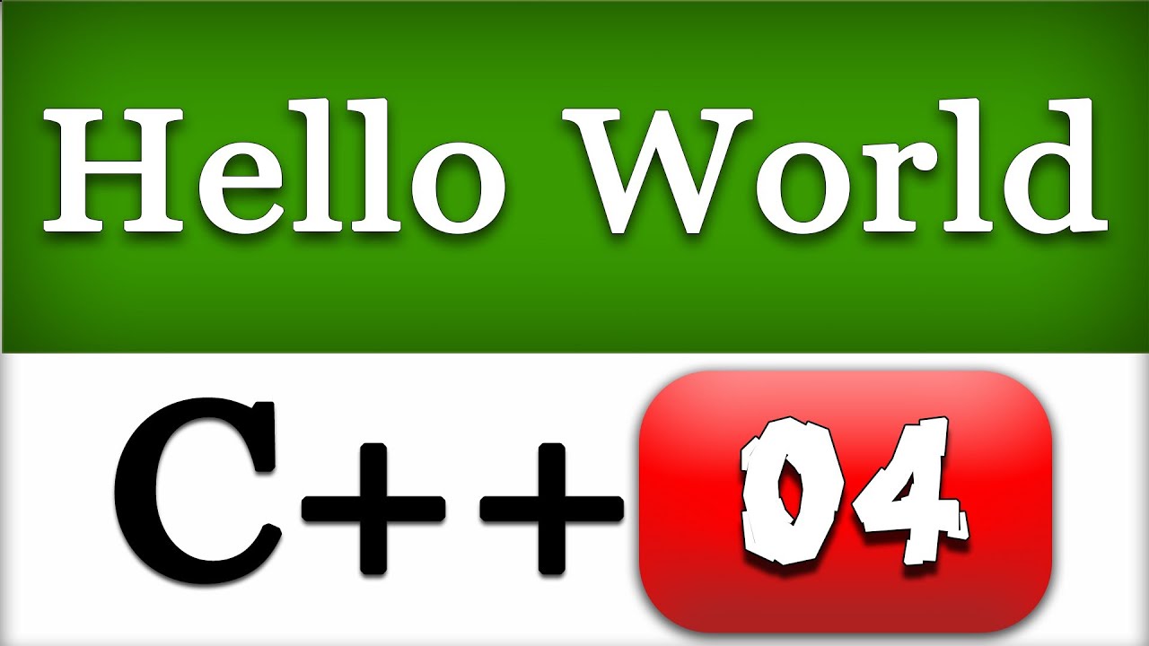 C++ First Hello World Program |  CPP Programming Video Tutorial