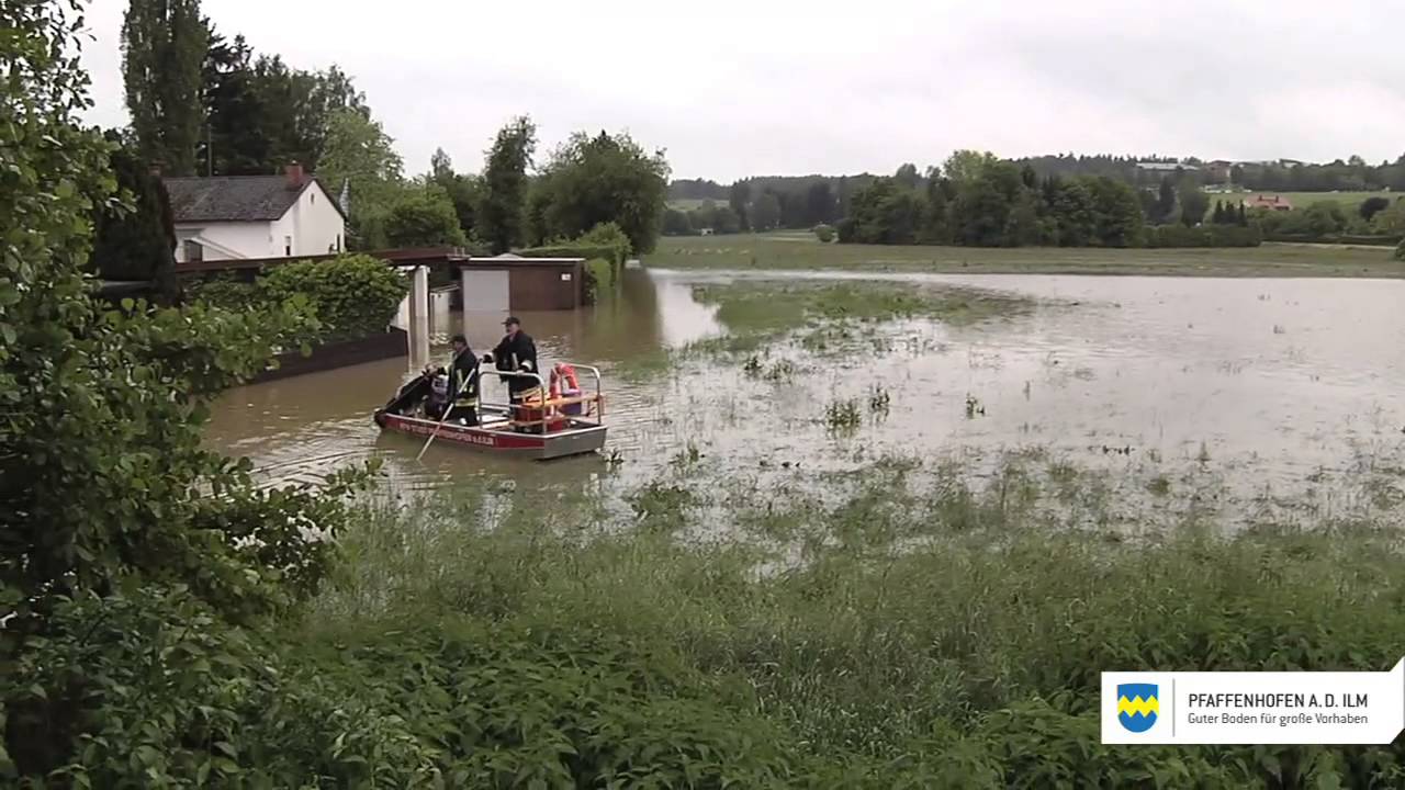 Nach dem Hochwasser in Pfaffenhofen