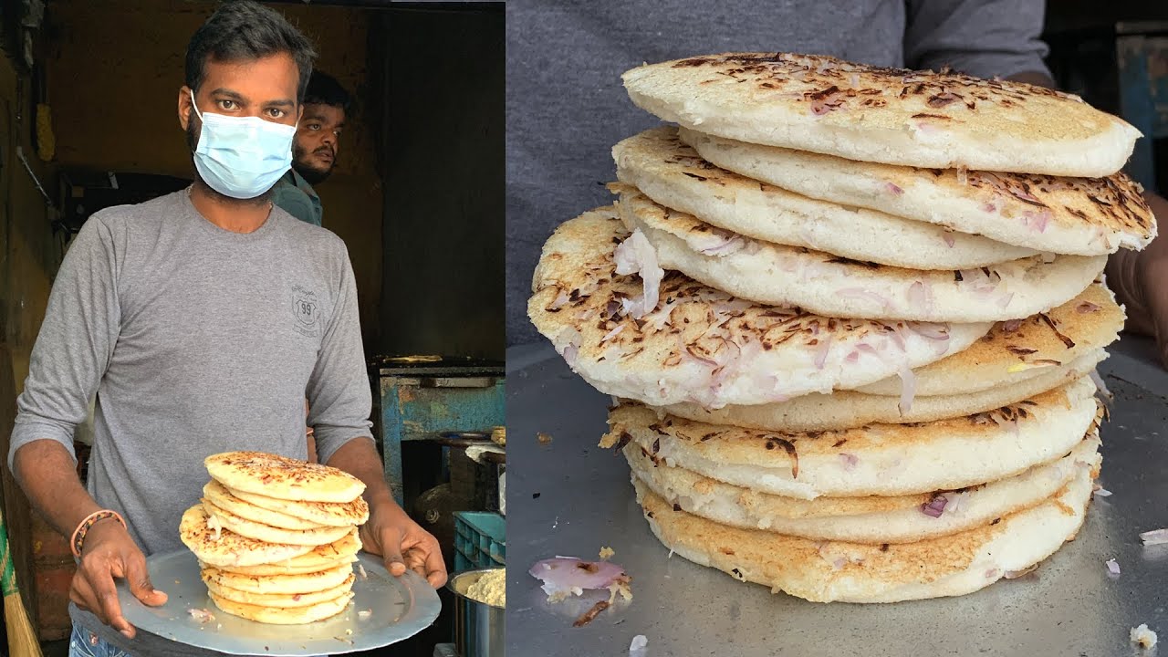 From Past 50 Years They Are Selling Delicious Evening Tiffins in Rajahmundry | Uttapam | Idli