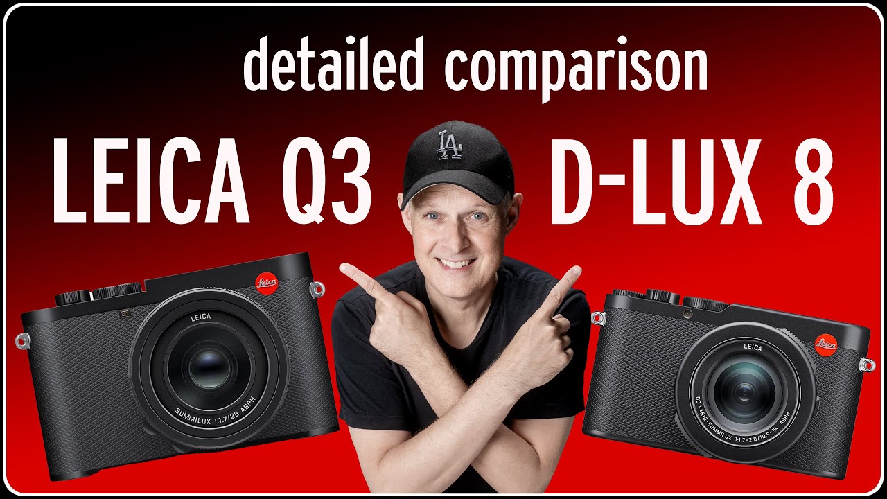 Сравнение Leica D-Lux 8 и Q3: дизайн, функции и производительность
