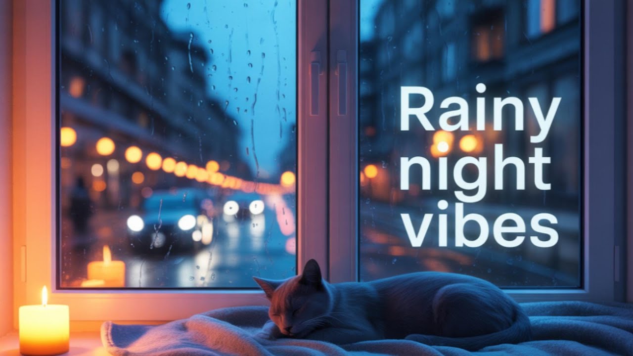Rainy Night Bossa Nova | Cozy Jazz for Sleep & Relaxation