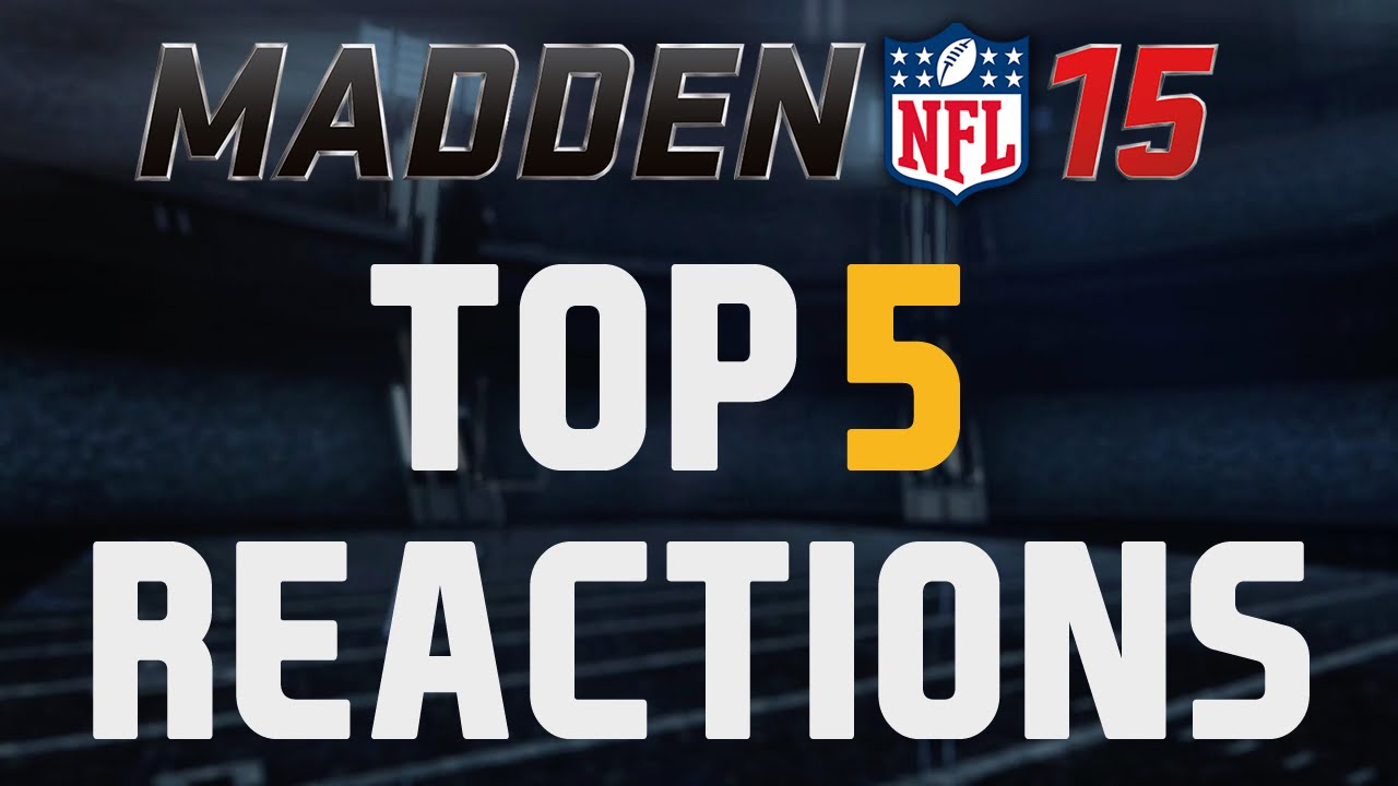 Madden 15 Ultimate Team - Top 5 Pack Opening Reactions Ep.4