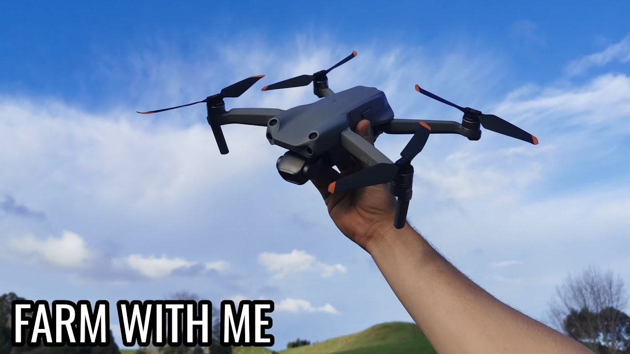 Replaced My SheepDog With A Drone?! - Herding Sheep and Cattle with a Flying Dog -