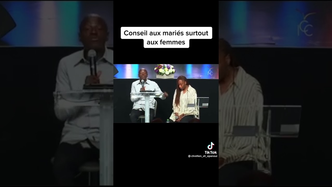 conseils aux mari&eacute;s | coupl&eacute; pastorale Yves Castanou