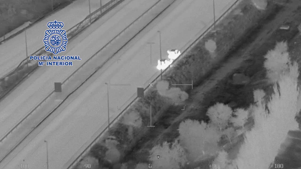 La Policía Nacional detiene a dos aluniceros   tras una peligrosa persecución