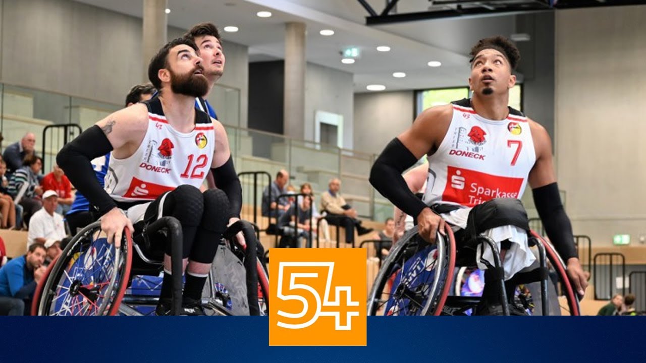 LIVE: Rollstuhlbasketball - DONECK Dolphins Trier vs. Hannover United | aus der Mäusheckerweghalle