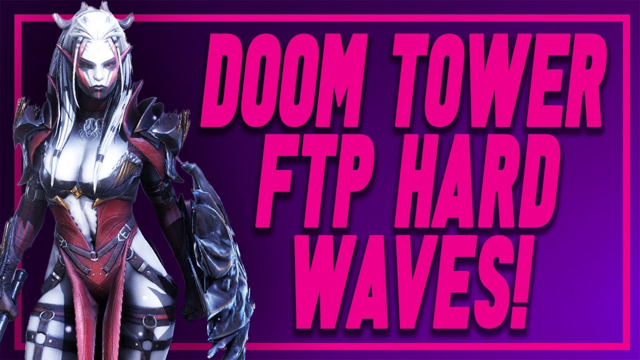 FREE-TO-PLAY TEAM FOR HARD DOOMTOWER WAVES (NON-BOSS) | UPDATE WITH NINJA IN DESCRIPTION RAID SHADOW