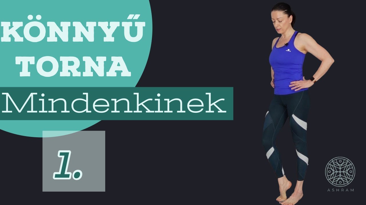 Könnyű torna mindekinek, 20 percben. Teljes test átmozgatása.  (LINK A LEÍRÁSBAN 🙂)