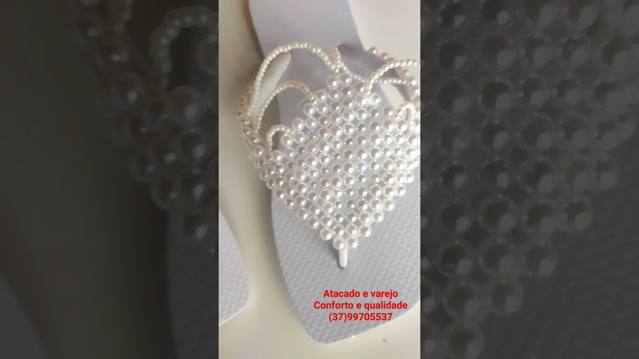 chinelos bordados enviamos para todo Brasil #atacado #cal&ccedil;ados #shopee #rendaextra #tendencia