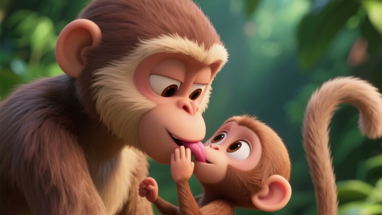 How Baby Monkeys Are Born 🐒 | Educational Video for Kids & Learning
