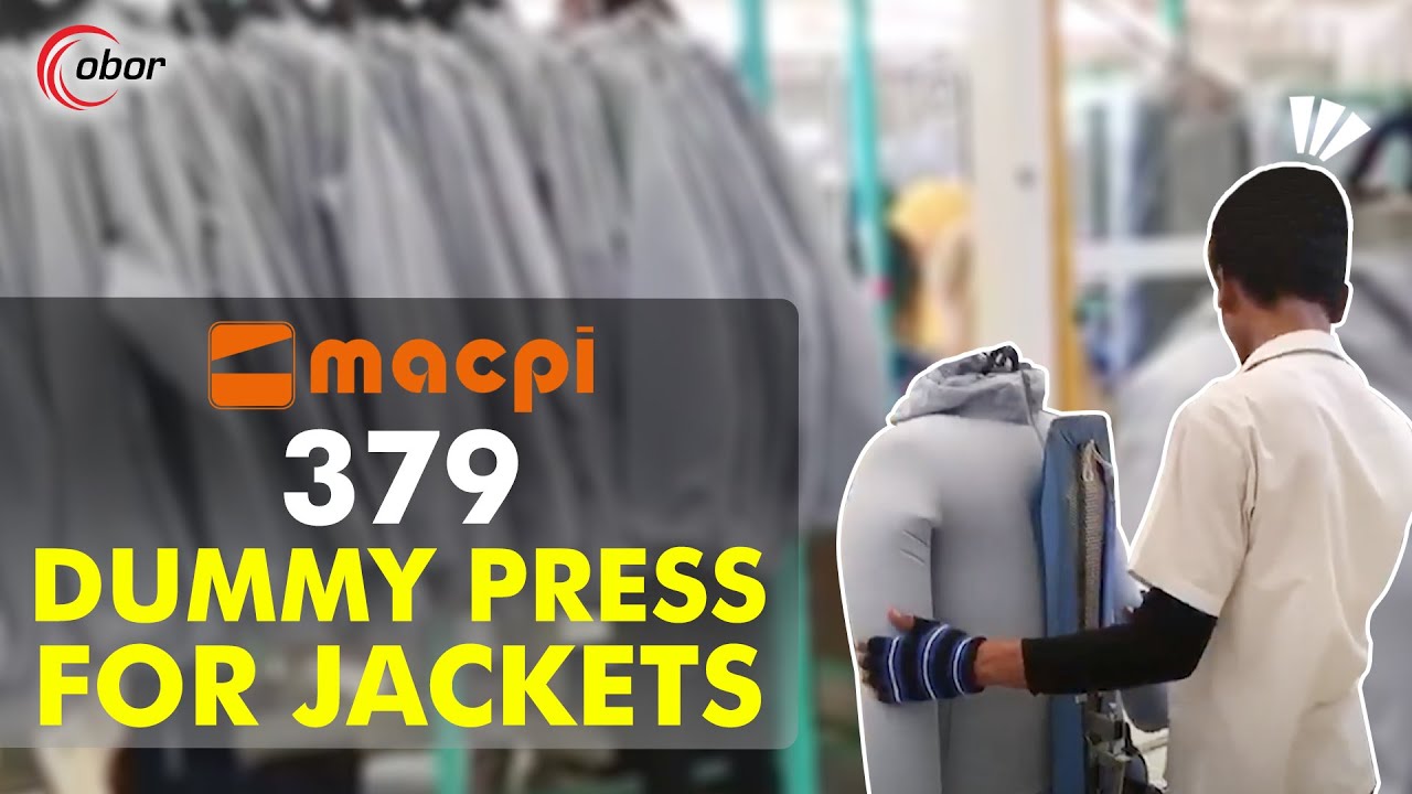MACPI 379 Steam Dummy for Finishing of Garment (Jackets, Overcoats, Coats, etc). Made in Italy