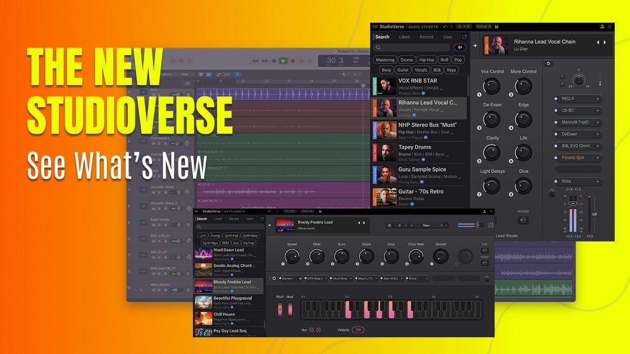 The New StudioVerse Experience: What&rsquo;s New? Instruments & more