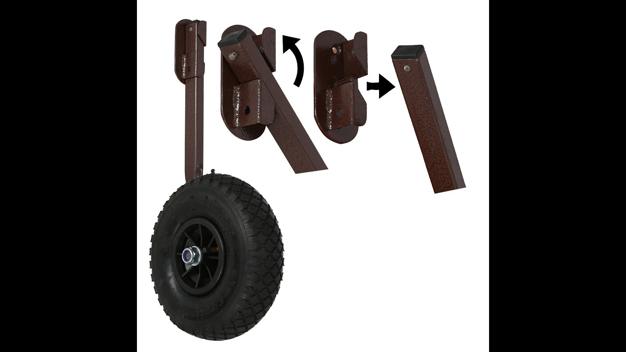 Kolka transportowe dla pontonu. Wideo Instrukcja