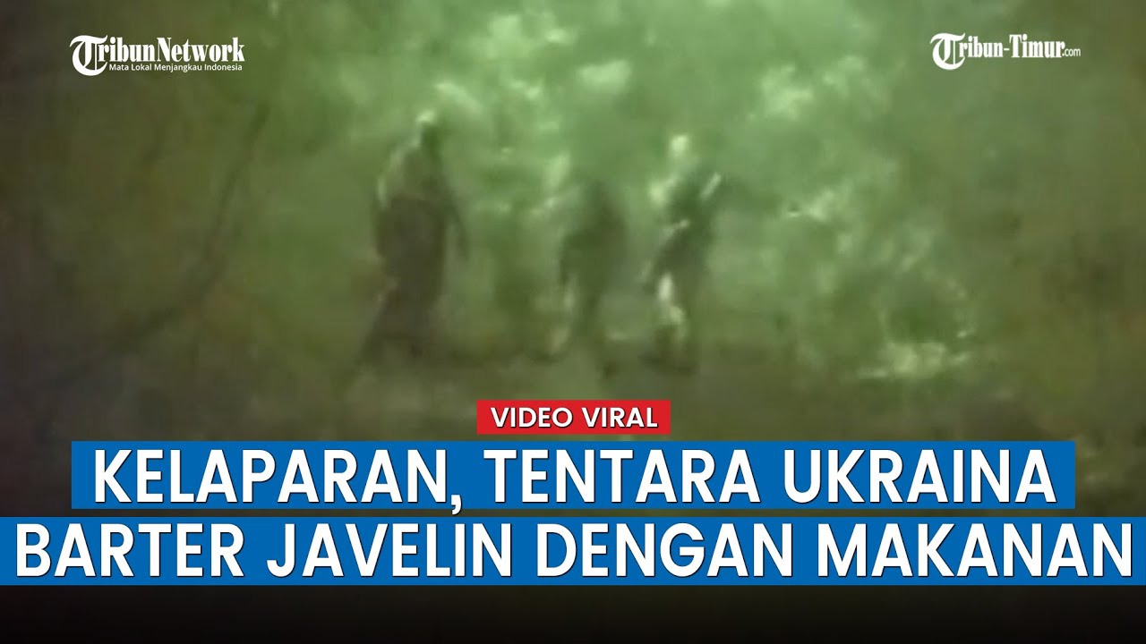 Kelaparan, Tentara Ukraina Tukar 4 Rudal Panggul Demi 10 Kotak Makanan Ke Pasukan Rusia