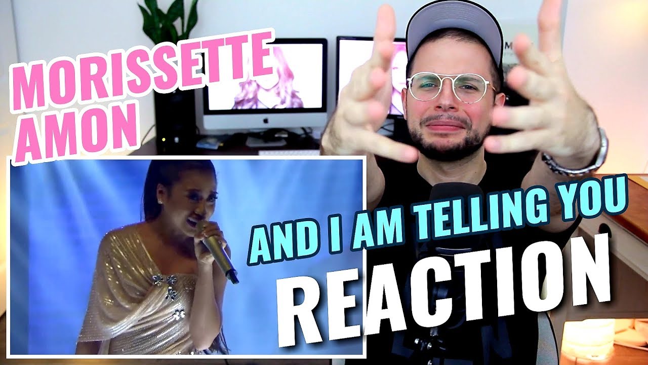 Morissette Amon - And I Am Telling You | Morissette Is Made Cebu  | REACTION