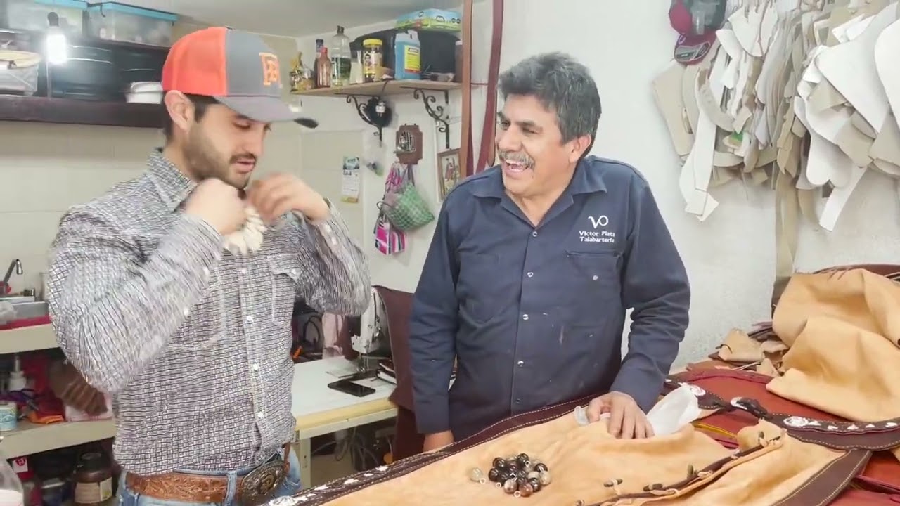 Me mande hacer unas chaparreras, acompáñame a ver cómo las elaboran. 🤠🐴👌🏻🇲🇽