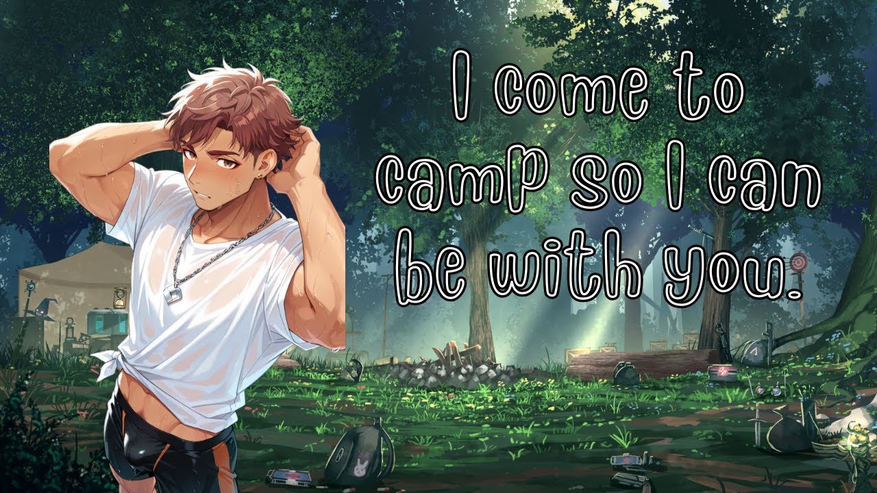 ASMR M4M | Late Night Confessions with Your Camp Counselor Coworker | [Cute] [Slow burn]