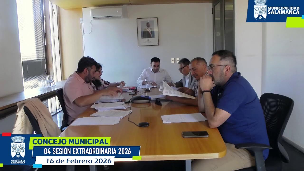 CONCEJO MUNICIPAL, 04 SESIÓN EXTRAORDINARIA  - 16 De Febrero 2026