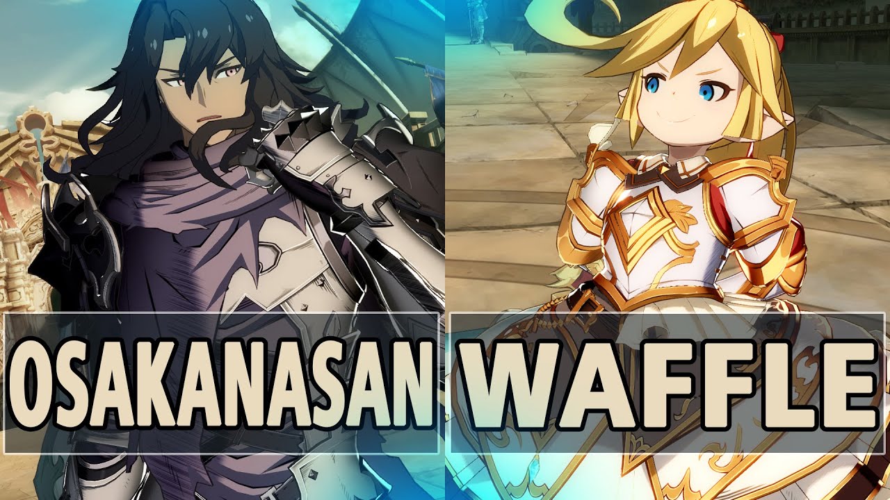 GBVSR:🔥Osakanasan (Siegfried) Vs Waffle (Charlotta Diamond Heart)🔥| High Level Gameplay.