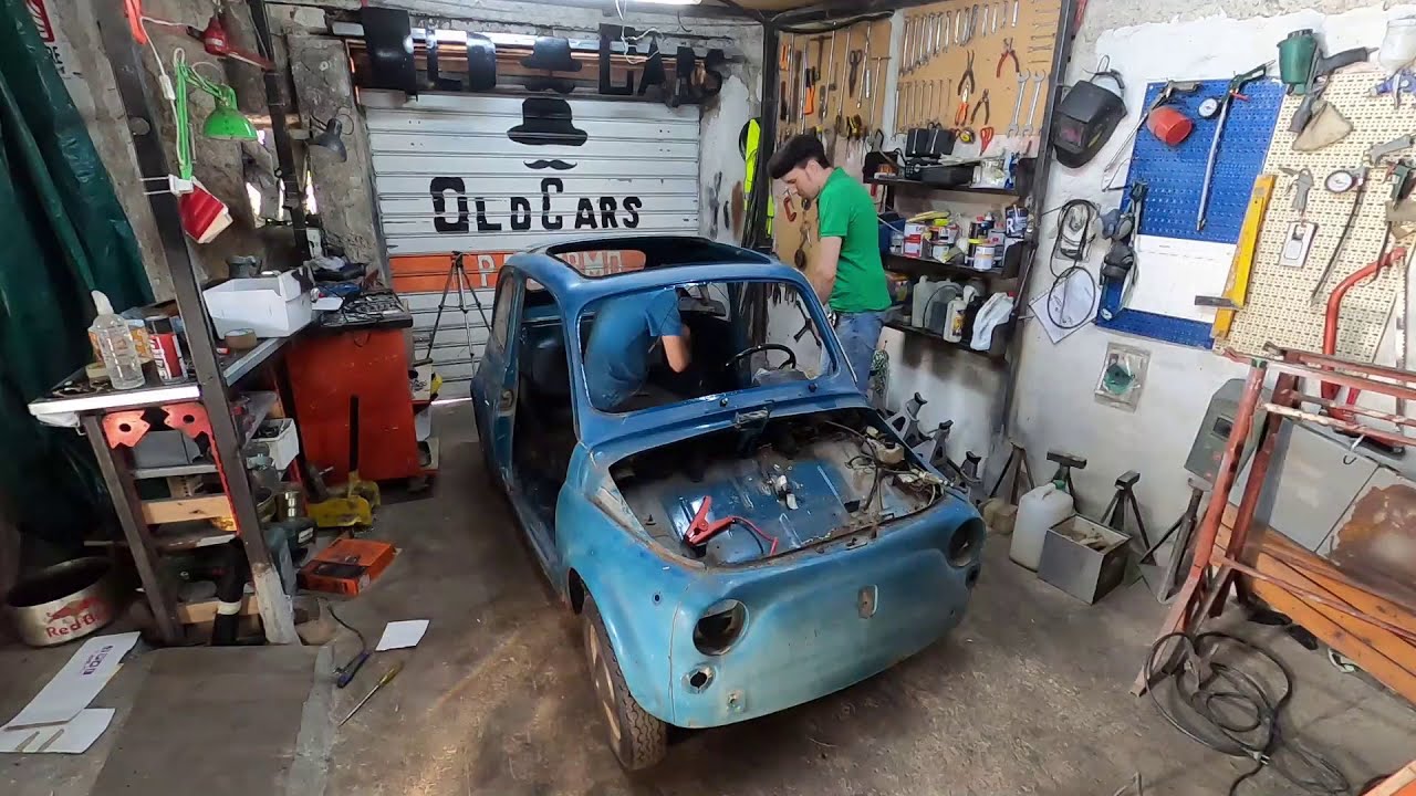 Restauro Totale Fiat 500 epoca (Parte 1) - Sottoscocca e Preparazione