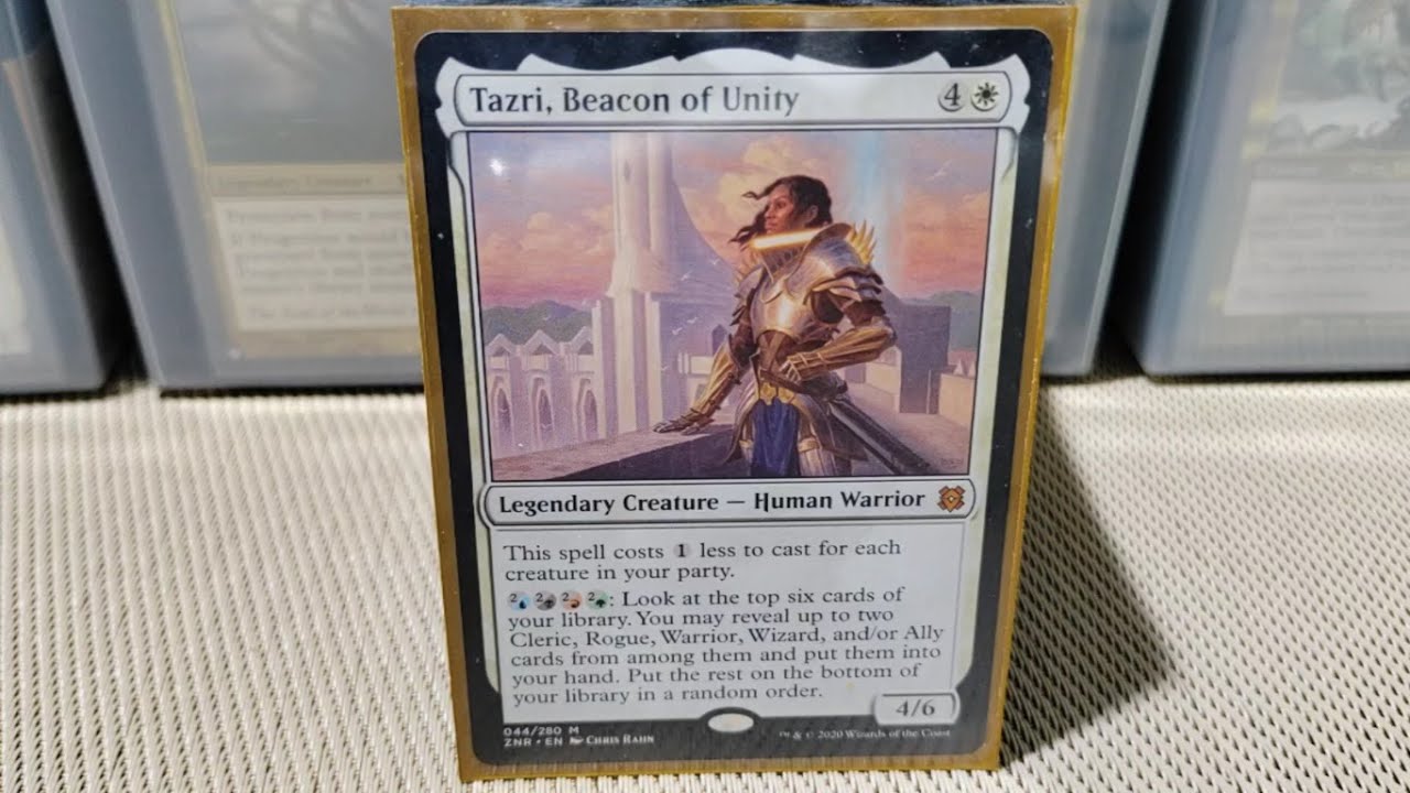 Tazri, Beacon of Unity Commander/EDH Deck / Party Mechanic