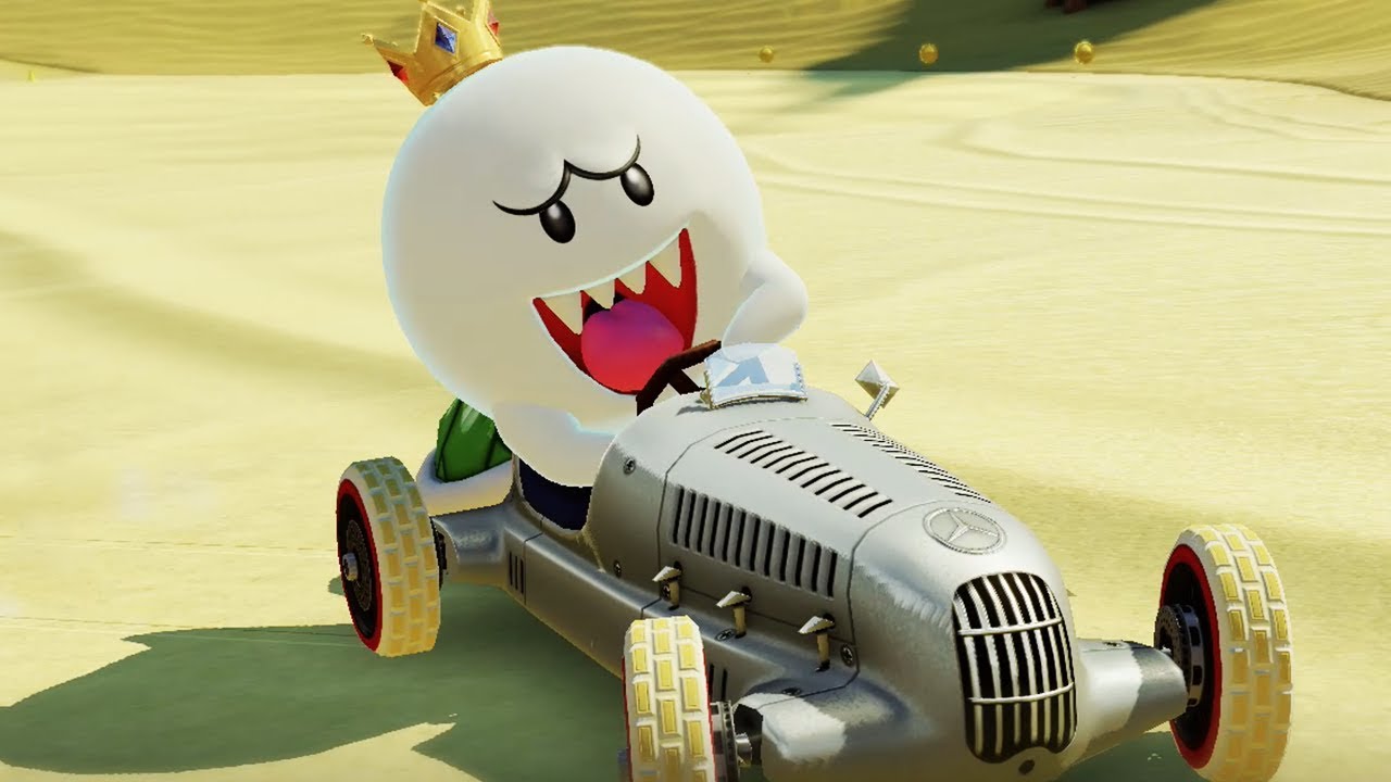 Mario Kart 8 Deluxe - Banana Cup 200cc (King Boo Gameplay - New Character)