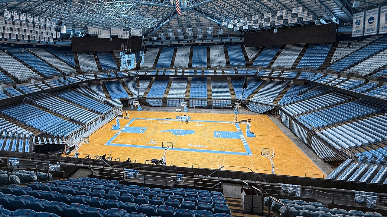 UNC Men's Basketball: Stripeout Timelapse - February 23, 2026