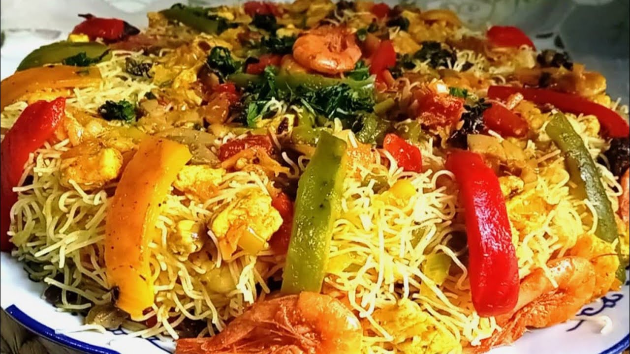 وجديها للغذا أو العشاء 👌السفة مالحة بالحوت والدجاج بنتهاومذاقها لا يقاوم