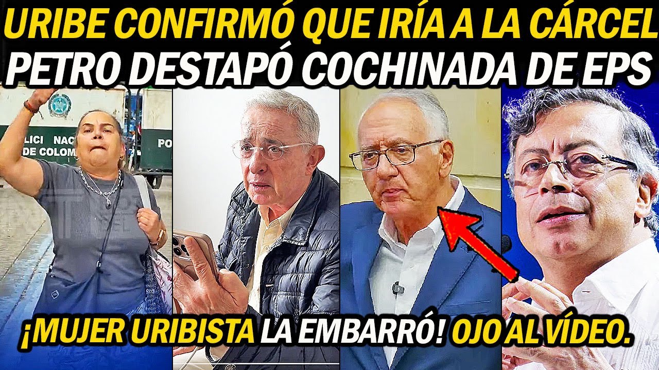 URIBE CONFESÓ QUE IRÁ PRESO: Uribistas AGREDI3RÓN A CIUDADANO ¡Ojo! Petro DESTAPÓ C0CHINADA.