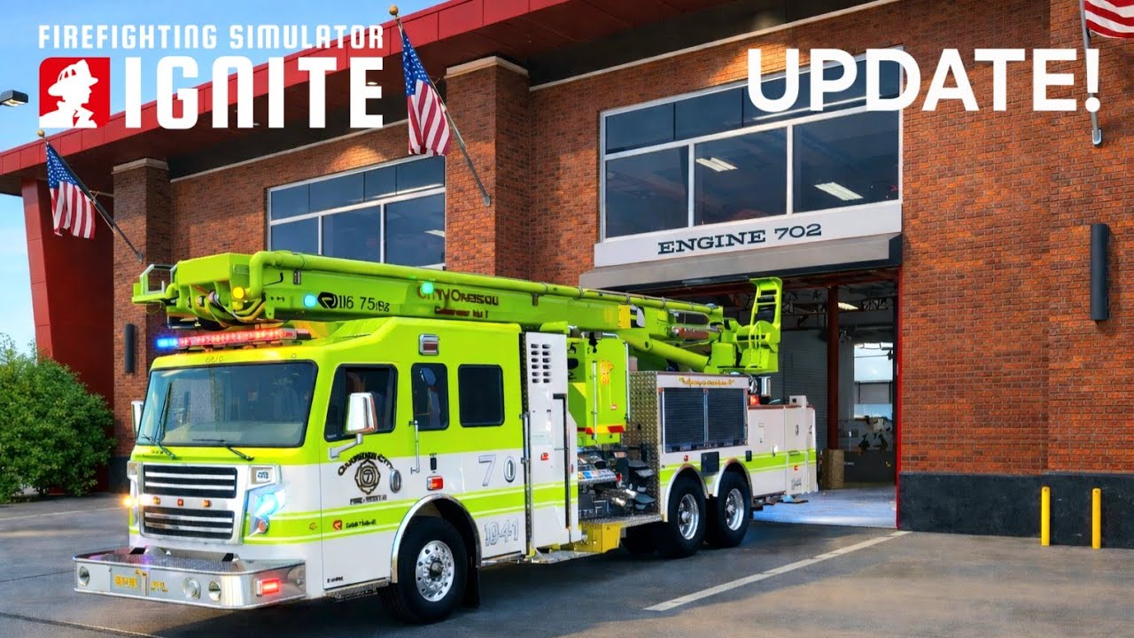 Новое обновление для кастомизации транспортных средств в Firefighting Simulator Ignite