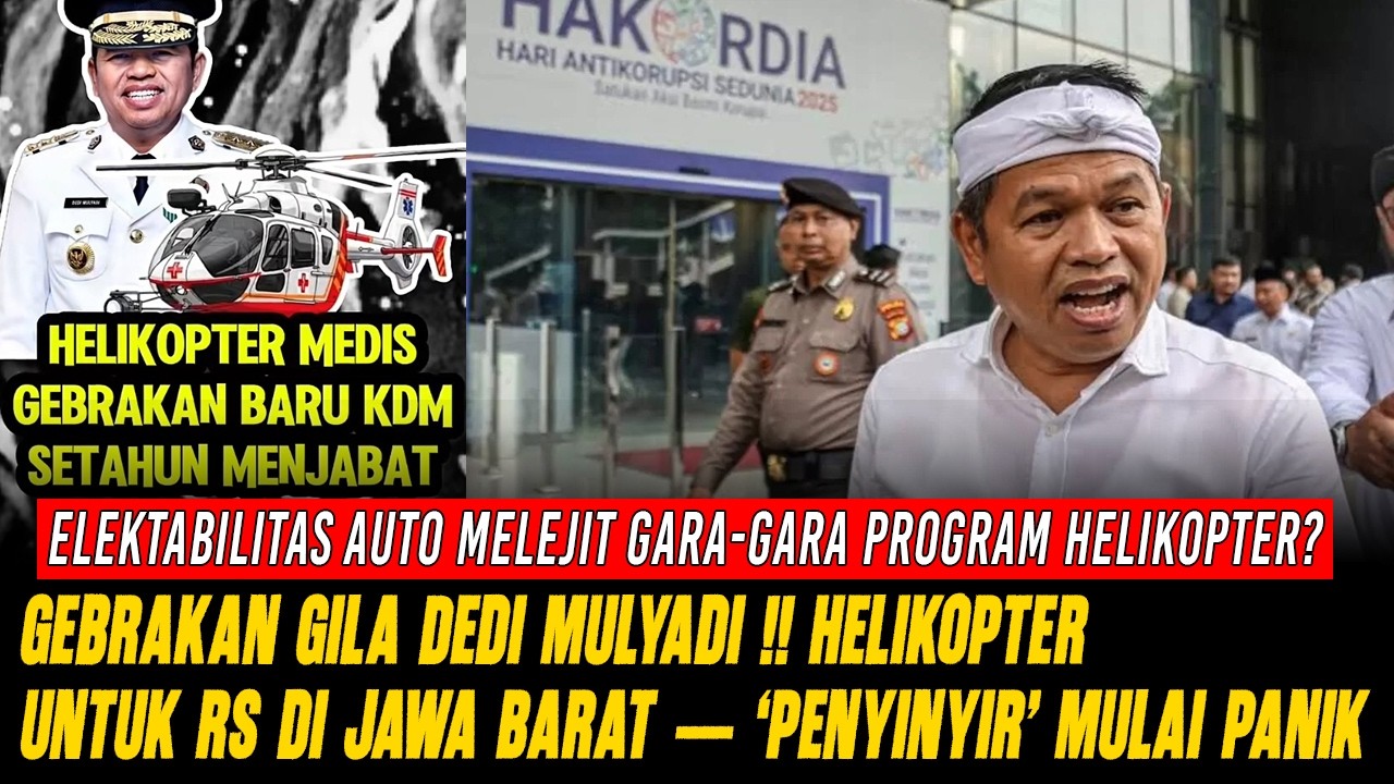 Belum Jalan Sudah Diserang? Wacana Helikopter RS Diduga Bikin ‘Kelompok Tertentu’ Ketar-Ketir!