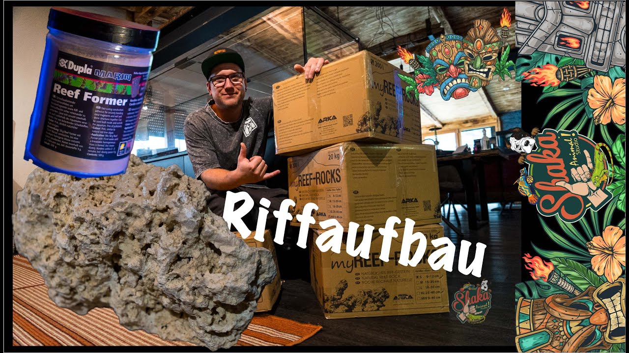 Riff Aufbau ARKA ARKA myREEF-Rocks XXL Meerwasser Aquarium Projekt Hawaii 3.0