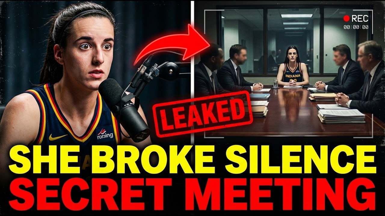 LEAKED FOOTAGE: Caitlin Clark CAUGHT in Private Talks With Fever Executives After WNBA Chaos