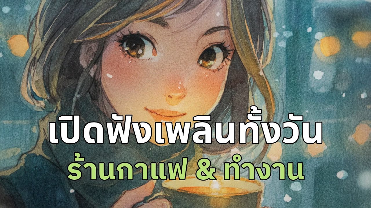 เปิดฟังเพลินทั้งวัน รวมเพลงสบาย ๆ สำหรับร้านกาแฟ & ทำงาน | EP.51 #รวมเพลง