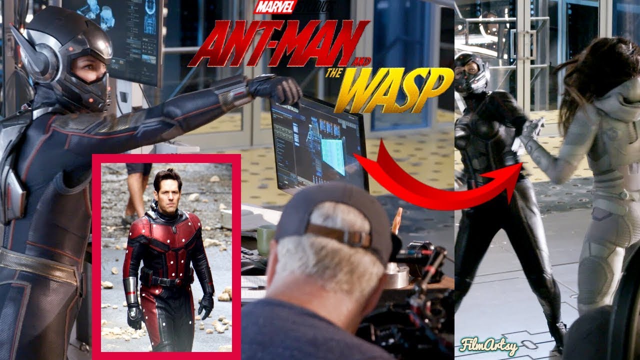 Ant-Man and The Wasp Bloopers, B-Roll, & Behind the Scenes(BTS) | 2018