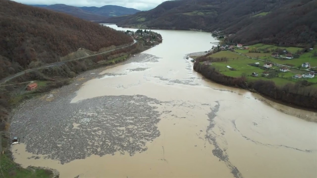 Smeće na jezeru Gazivode - 23.11.2022
