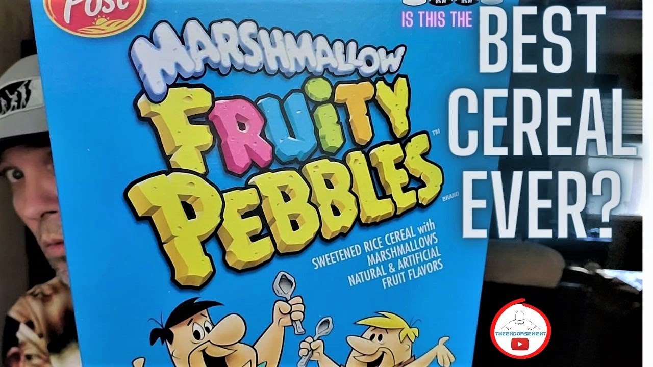THE BEST CEREAL EVER? 💯🥣  | MARSHMALLOW FRUITY PEBBLES&reg; 🍓🍌🍊🍉