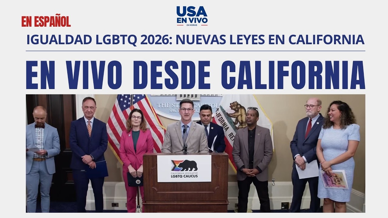 Prioridades 2026 del Caucus LGBTQ de California: Igualdad y Derechos en Acción | USA EN VIVO 🔴