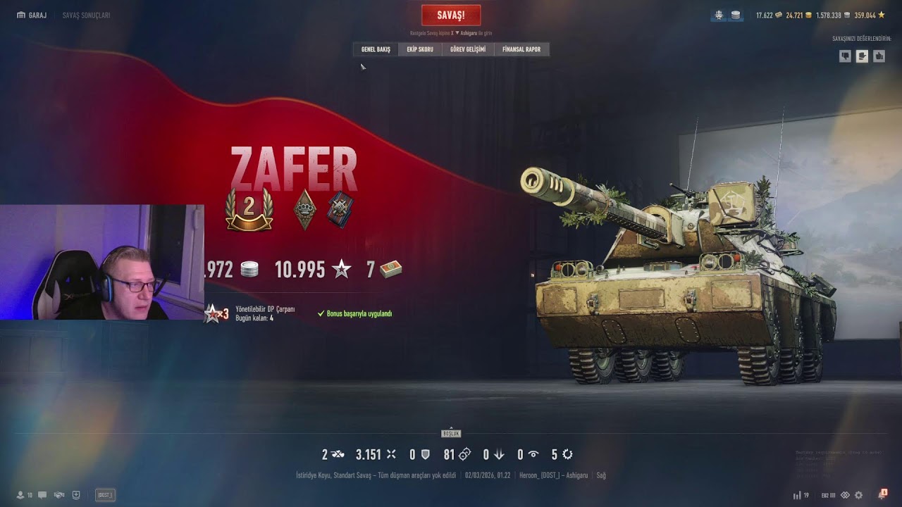 World of Tanks - Bu Gece Her Şey Planlandığı Gibi | Wot Canlı